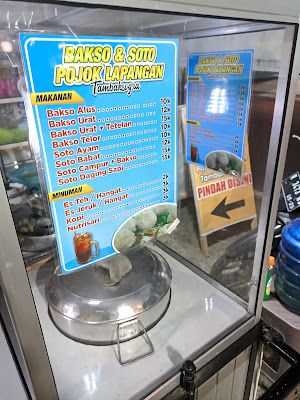 Bakso & soto Pojok Lapangan