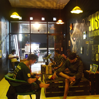 barbershop and coffe