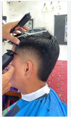 Barbershop Hangtuah pasar caplek Gentasari