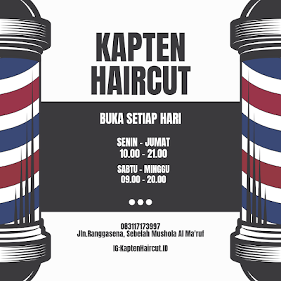 BARBERSHOP - KAPTEN HAIRCUT