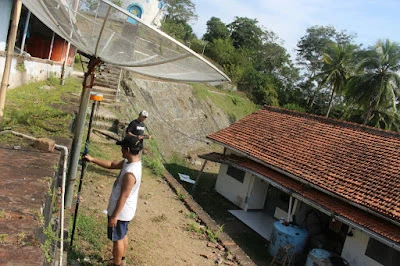 Menara suar cumiring nusakambangan timur