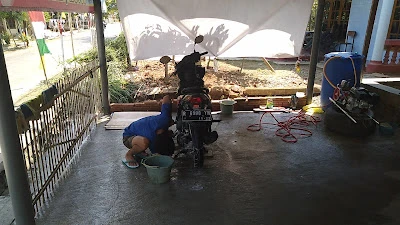 Cuci Salju Motor/Mobil HAIKAL