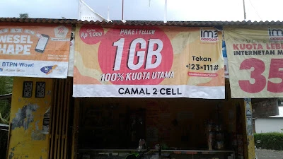 Konter Hp CAMAL 2 CELL