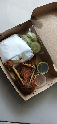 Bebek/ayam bumbu hitam madura
