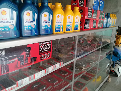 Bengkel Mobil/Motor plus cuci mobil Hidrolik & ganti Oli "Rubi Teknik"