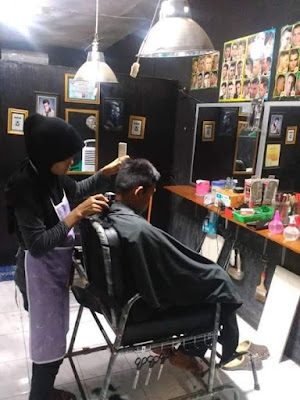 Berlian Potong Rambut