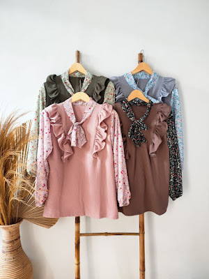 Blouse wanita kekinian berkualitas