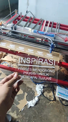 CILACAP LASER CUTTING AKRILIK - SNW GROUP