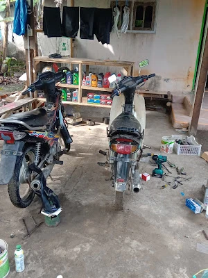 Bengkel Motor bang irfan