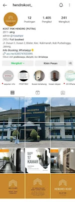 Kost Pak Hendro (putra)