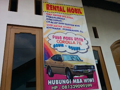 Rental Mobil Mba Wiwi