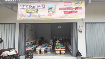 Cat kiloan Warna 2F Nazar paint