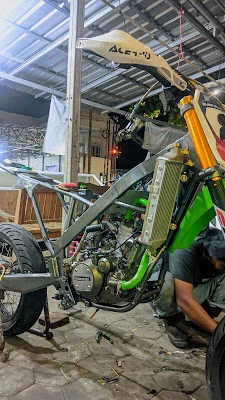 Bengkel Cat motor dan velg Cemen Speed