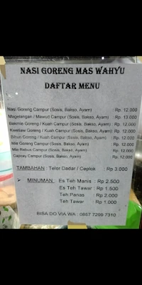 Nasi Goreng Mas Wahyu