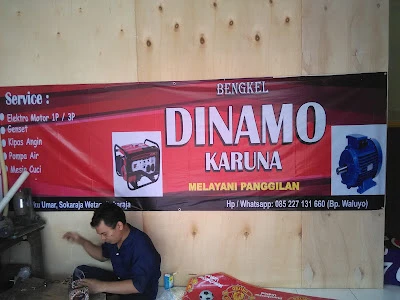 Bengkel gulung dinamo dan elektromotor karuna