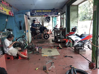 Bengkel Stel Dan Press Pelek