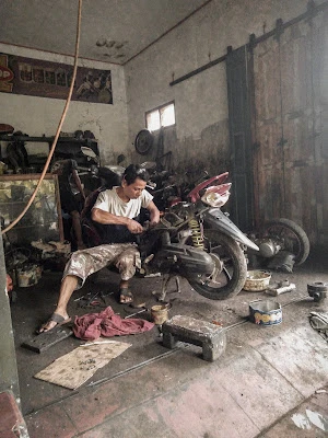 Bengkel Motor Bahrun