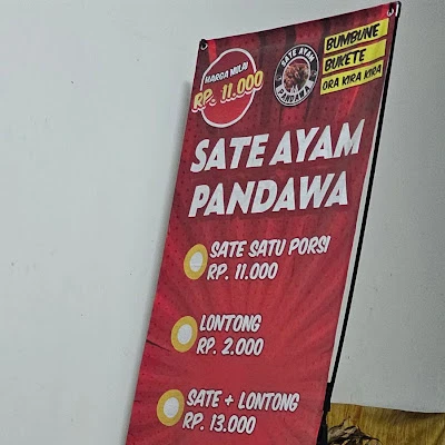 Sate Ayam Pandawa Mang Rouf