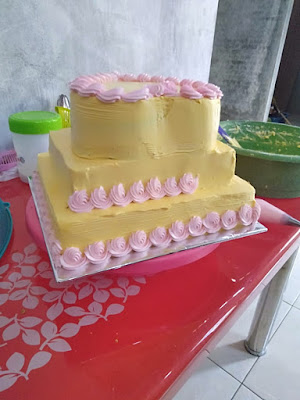 Davian kue ultah
