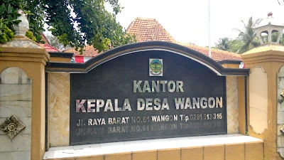Kantor Kepala Desa Wangon