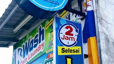 K Wash Express Coin Laundry Purwokerto