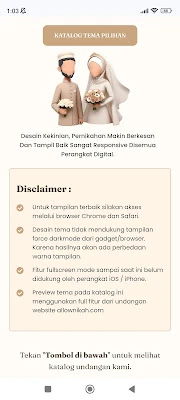 allownikah invitation | Jasa Pembuatan Undangan Digital