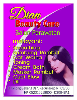 dian beauty care (salon perawatan)