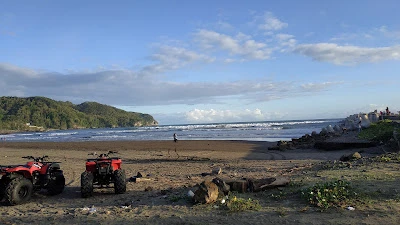 RENTAL ATV PANTAI CONGOT JETIS, BRAKE WATER