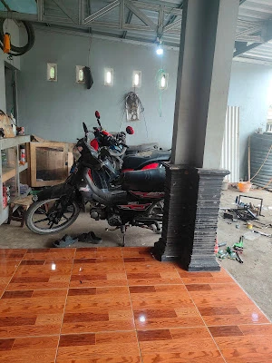 Bengkel motor pak Ming