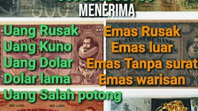 WIJAYA GALERI PENUKARAN UANG KUNO,UANG ASING & EMAS,BERLIAN