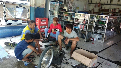 Bengkel Asri Motor dan Tegar Steam