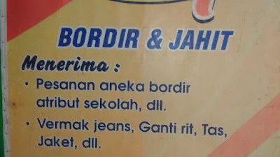 Nur Bordir dan Jahit