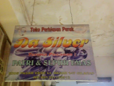 Toko Perhiasan Perak Da Silver