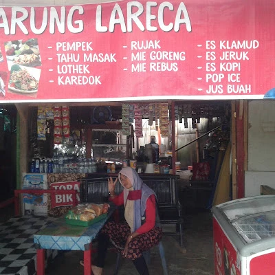 Warung lareca alas kubangkangkung