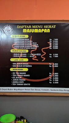 Depot Bubur MajuMapan