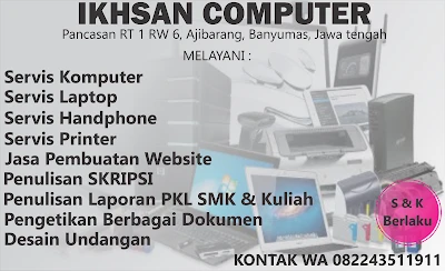 Jasa Servis Komputer dan HP Android