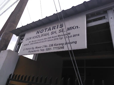 Kantor Notaris Uun kholifah