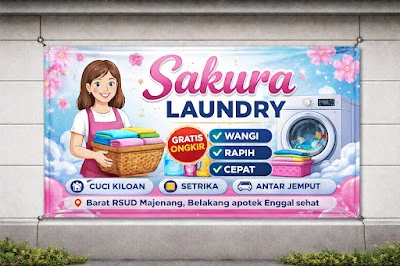 SAKURA LAUNDRY MAJENANG