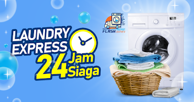 Flash Laundry Cilacap (Cabang Perintis) - 24 Jam Express Antar Jemput