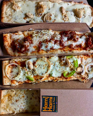 Hamihami long pizza