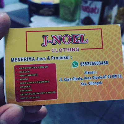 J-Noel Kaos Sablon