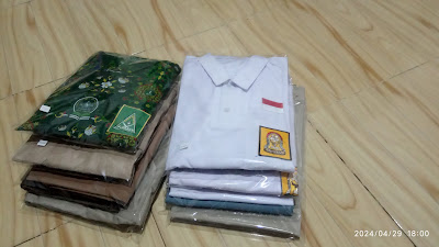 Jahit baju mba Nur