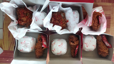 Kaf fried chicken Lumbir