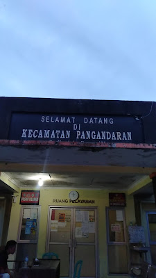Kantor kecamatan Pangandaran