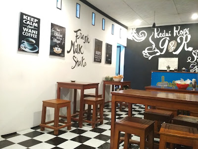 Kedai Kopi G&R dan Milkshake ( gendu gendu rasa)