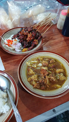 kedai malika .sate sop and soto