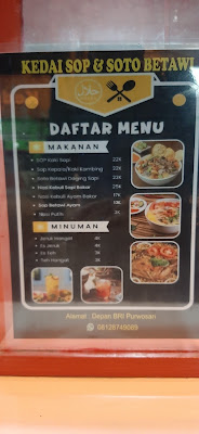Kedai SOP & Soto Betawi