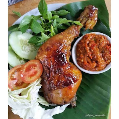 KEDAI TRUBUS . Ayam penyet/ ayam bakar ayam kremes
