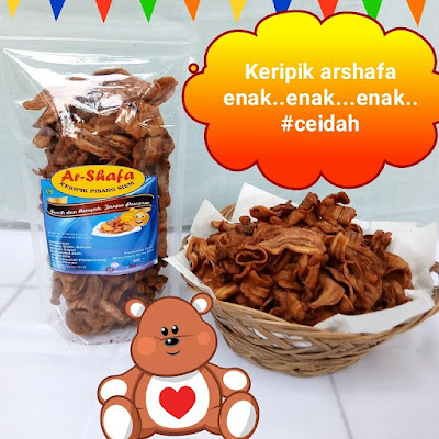 keripik pisang Ceu idah olpis snack