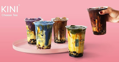 KINI cheese tea kawunganten (mischiara)